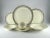 1940s Art Deco Platinum Bands Service for 4 Dinnerware Set - 28 Piece For Sale - Image 12 of 12
