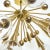 Gold Sputnik Chandelier - Made to Order For Sale - Image 8 of 11