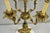 Vintage French Rococo Louis XV Brass Marble Figural Cherub Candelabra Table Lamp For Sale In Philadelphia - Image 6 of 12