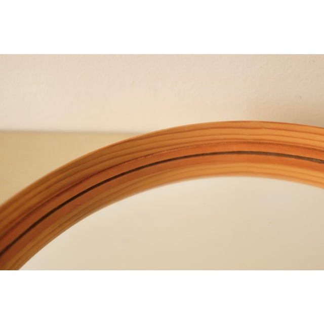 1960s Pine Wall Mirror by Nils Troed For Sale - Image 9 of 13