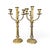 Traditional Early 20th Century Brass Pair of Candelabras For Sale - Image 3 of 4