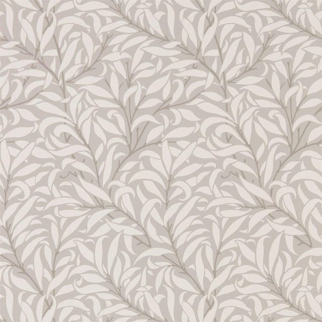 Morris & Co Pure Willow Bough Wallpaper in Dove/Ivory For Sale