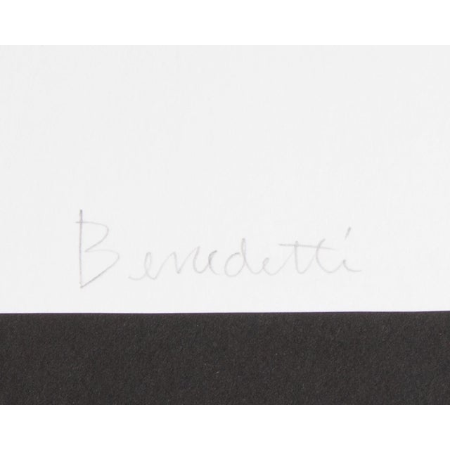 Printmaking Materials 1982 “Linoleum” Serigraph Print by Roger Benedetti For Sale - Image 7 of 8