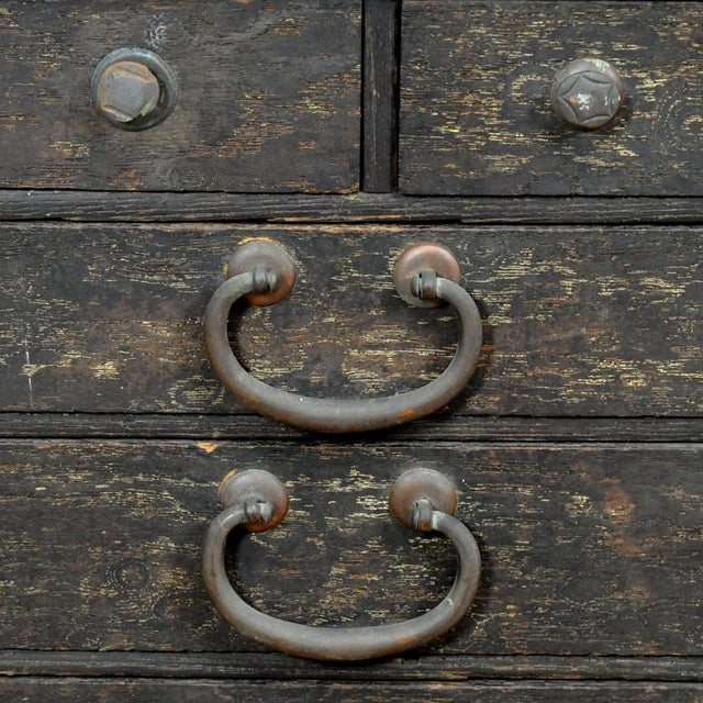 Small Japanese Chest of Drawers, 1900 For Sale - Image 6 of 8