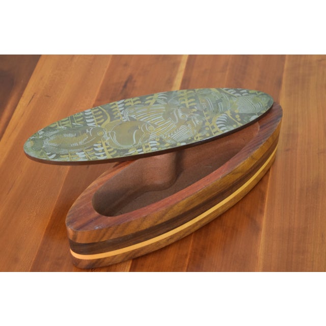 Lee Barnes Peck Jewelry Box For Sale - Image 6 of 9