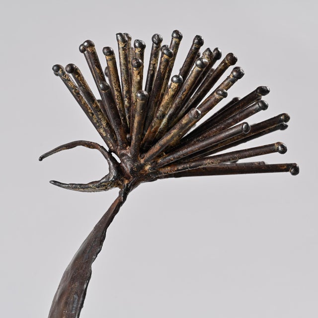 Michel Anasse, Sculpture of a Rooster, 1960s, Iron For Sale - Image 6 of 11