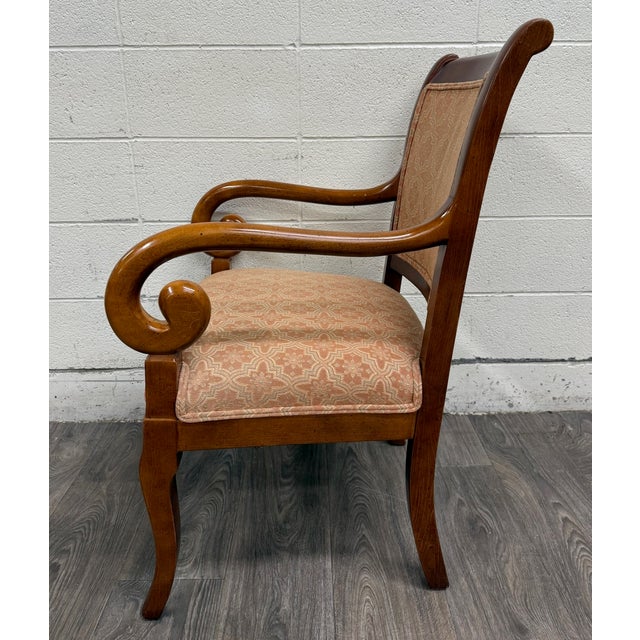 Salmon Vintage Hancock & Moore Jockey Club Armchair For Sale - Image 8 of 11