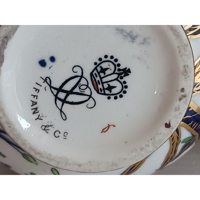 Tiffany & Co. Royal Crown Derby Vases Imari Style Early 20th C. -a Pair For Sale - Image 10 of 12