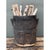 Wood Vintage Patinated Wood Bucket For Sale - Image 7 of 12