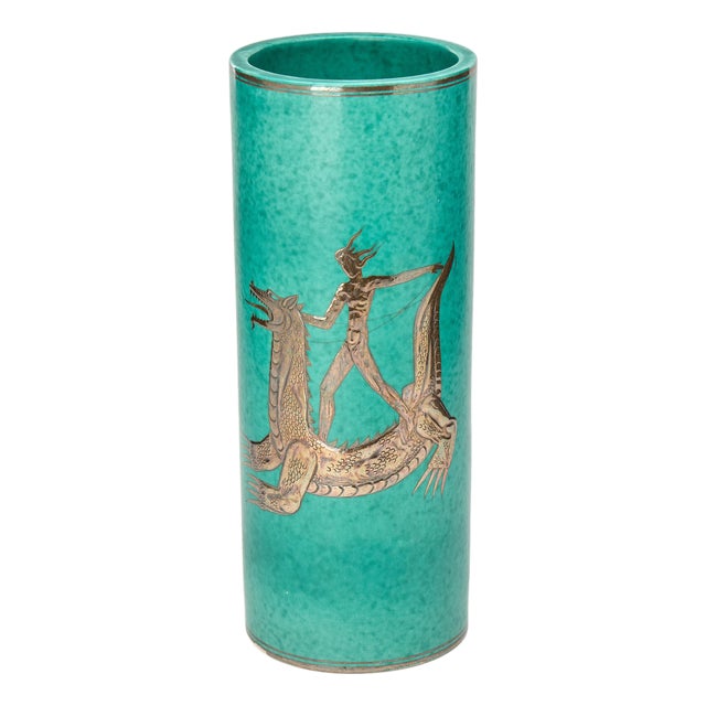 Argenta Vase by Wilhelm Kåge for Gustavsberg, 1960s For Sale