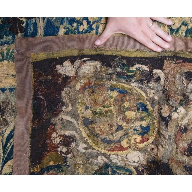 Baroque Forest View with Birds Tapestry For Sale - Image 11 of 12