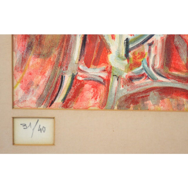 Rare Constantin Terechkovitch Lithograph Signed #D For Sale - Image 4 of 6