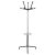 Italian Chrome and Lacquered Iron Coat Rack with Plastic Ball Hooks, 1970s For Sale - Image 13 of 13