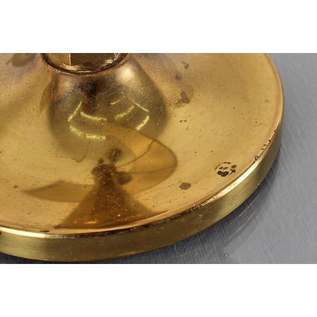 Mid-Century Brass Bedside Lamps, Italy, 1970s, Set of 2 For Sale - Image 13 of 17