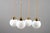 Art Deco Chandelier with Opal Glass Shades, Vienna, 1920s For Sale - Image 9 of 18