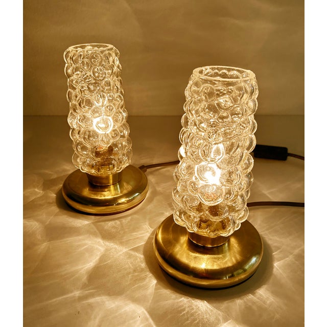 Vintage Space Age Bubble Table Lamps, 1970s, Set of 2 For Sale - Image 4 of 10