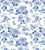 Nicolette Mayer through The House of Scalamandre Heritage Wallcovering, Blue For Sale