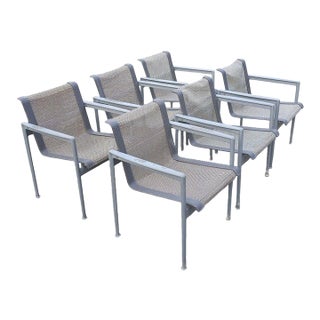 Richard Schultz 1966 Collection Dining Armchairs, Set of 6 For Sale