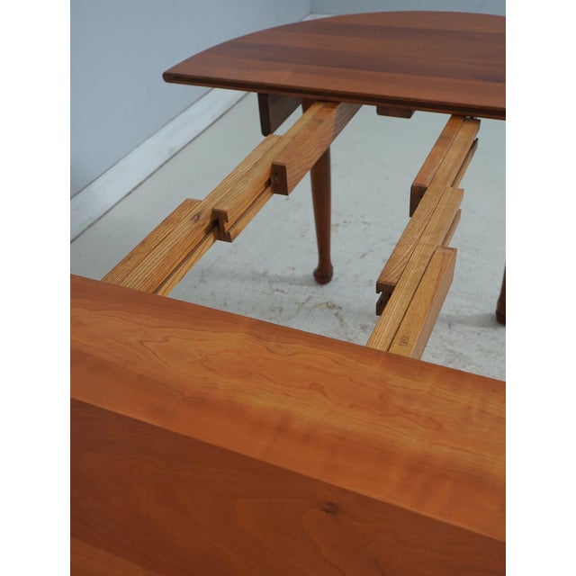 Stickley Cherry Valley Round Dining Room Table For Sale - Image 12 of 18