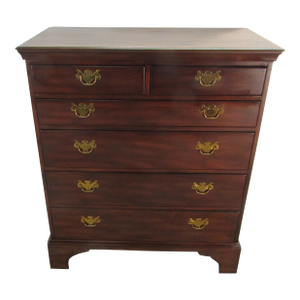 Kittinger Williamsburg Adaptation Solid Mahogany Chest of Drawers