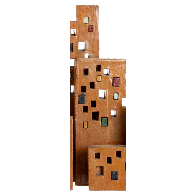 Ceramic Óscar Alves, Untitled, Polychrome and Glazed Ceramic For Sale - Image 7 of 8