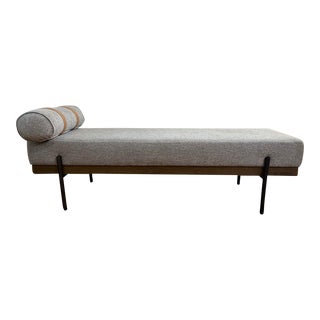 Four Hands Giorgio Accent Bench in Zion Ash For Sale