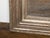 Dutch 1800s Silver Leaf Gilt Mirror with Carved Grooved Motifs and Beveled Plate For Sale In Atlanta - Image 6 of 8