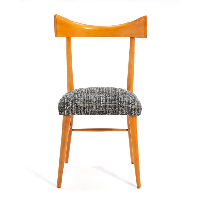 Wood Paul McCobb Winchendon Furniture Planner Group #1534 Bowtie Dining Side Chair For Sale - Image 7 of 12