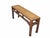 Chinese Vintage Countryside Wood Bench For Sale - Image 3 of 7