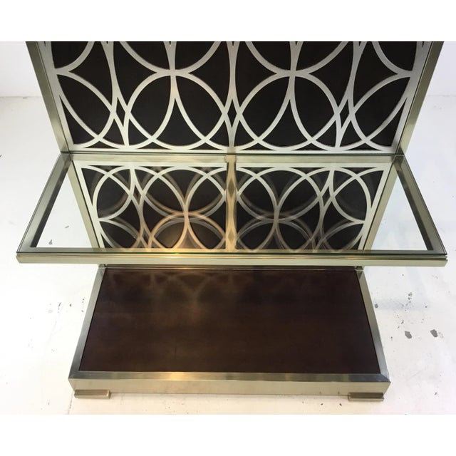 Bernhardt Bernhardt Modern Miramont Metal Etagere For Sale - Image 4 of 5