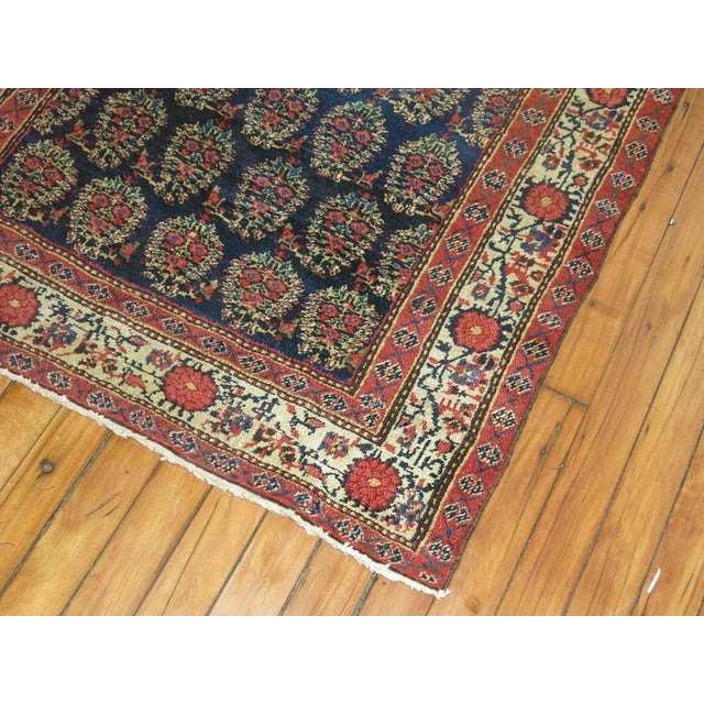 Late 19th Century Antique Persian Runner - 2'7" x 15'8" For Sale - Image 9 of 10
