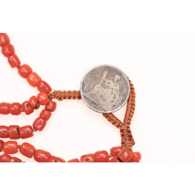 Early 20th Century Antique Coral Beads From Morocco For Sale - Image 5 of 13