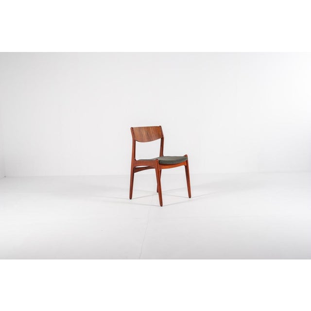 Mid-Century Modern Vintage Danish Dining Chairs in Teak from Sorø Stolefabrik, 1960s, Set of 4 For Sale - Image 3 of 15