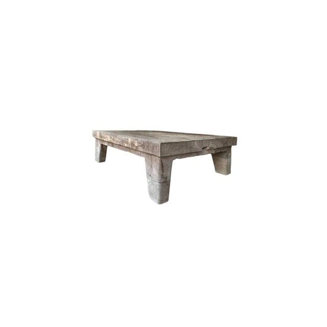 Brown Solid Teak Wood Coffee Table Madura Island, Java, Indonesia, C. 1900 For Sale - Image 8 of 10
