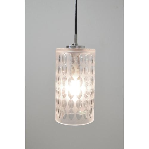 1960s Crystal Glass Pendant Light from Peill and Putzler For Sale - Image 5 of 5