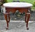 Thomasville Cherry Wood Table Vintage Queen Anne Oval Side End Pull Out Shelf For Sale In Philadelphia - Image 6 of 12