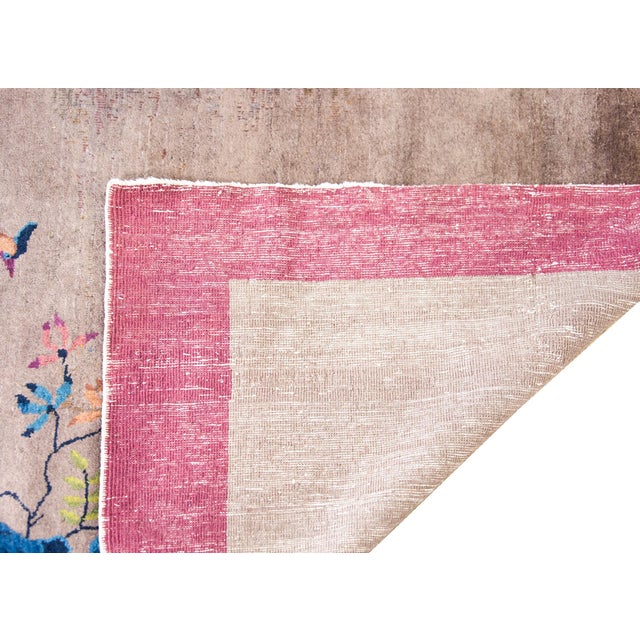 Art Deco Early 20th Century Chinese Art Deco Rug For Sale - Image 3 of 14