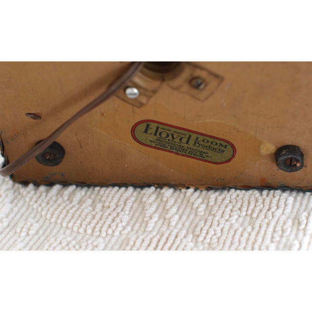 Early 20th Century Wicker Lamp With Matching Shade For Sale - Image 10 of 10