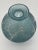 1920s René Lalique Art Deco "Milan" Frosted Blue Patinated Glass Vase, 1929 For Sale - Image 5 of 14