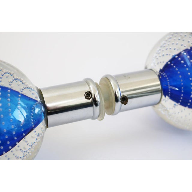 Murano Glass Push and Pull Door Handle from Seguso, Italy, 1960s For Sale - Image 7 of 10