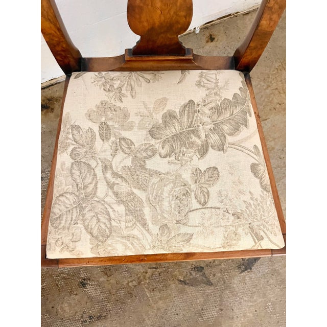 Early 20th Century Queen Anne Style Butler Wood Side Chairs — Set of 2 For Sale - Image 10 of 10