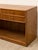 Thomasville Mid 20th Century Oak Double Drawer Cabinet With Lp Cubby For Sale - Image 4 of 12