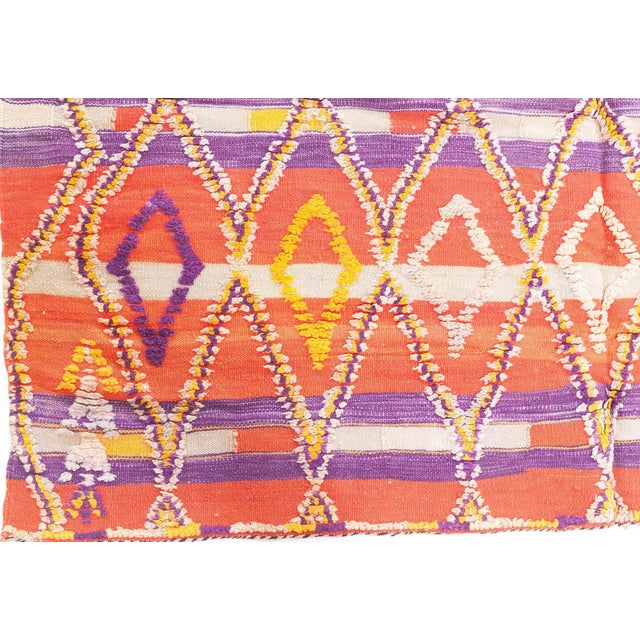 Vibrant Vintage Moroccan Rug Doris Leslie Blau For Sale - Image 10 of 10