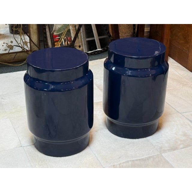 De La Espada for Neri & Hu Lianou Stools, Pair For Sale - Image 9 of 11