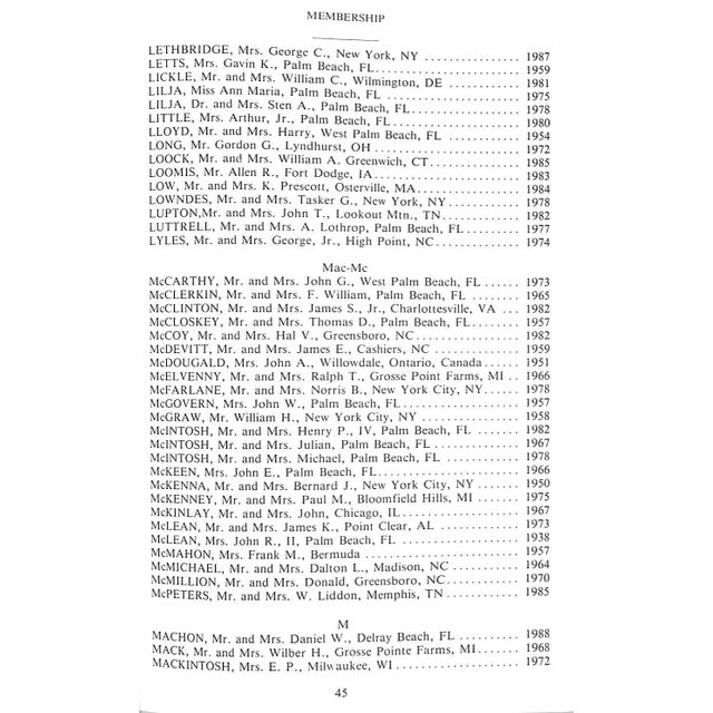 The Everglades Club 1991 Members Annual For Sale - Image 9 of 12