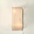 Pair of Hand-Blown Undulating Reeded Murano Glass Sconces With Brass Fittings For Sale - Image 4 of 18