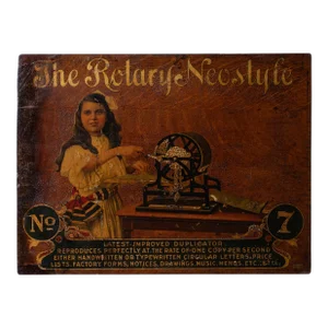 The Rotary Neostyle Advertising Sign, 1890s