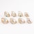 Vintage Natural Seashell Napkin Rings - Set of 8 For Sale - Image 4 of 11
