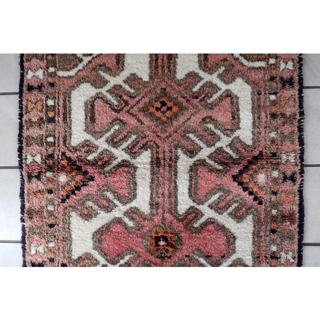 1970s, Handmade Vintage Persian Hamadan Rug 2.3' X 3.9 For Sale In New York - Image 6 of 9