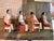 Sculpture Materials 1939 Cuban Handmade Rumba Dancers & Orchestra Folk Art Dolls by D. P. Ware – Set of 6 For Sale - Image 7 of 12